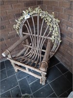 Willow/grapevie wood chair
