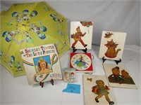 Cinderella Clock - Shirley Temple Book - Umbrella