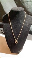 14K Chains 10K Heart Necklace