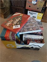 Lot of assorted puzzles