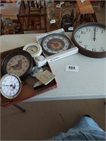 Lot of battery operated clocks and timer