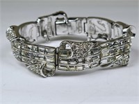 Vintage Boucher Rhinestone Bracelet