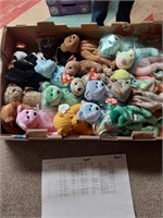 Lot of assorted Ty Beanie Babies