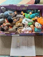 Lot of assorted Ty Beanie Babies