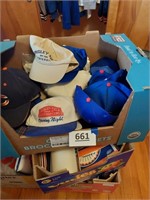 Lot of Chicago Cubs hats