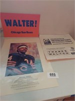 Lot of Chicago Bears assorted posters
