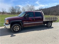 2002 GMC 2500 Duramax 4x4 Truck - Titled