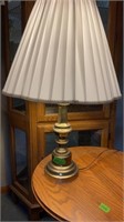 2 Brass Table Lamps 27 inch