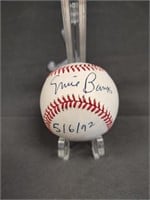 Chicago Cubs, Ernie Banks, Autographed Baseball