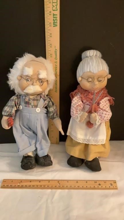 Grandpa and Grandma Dolls