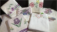 Embroidered Pillowcases (6 Pair)