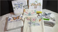 Embroidery Pillowcases (6 pair)