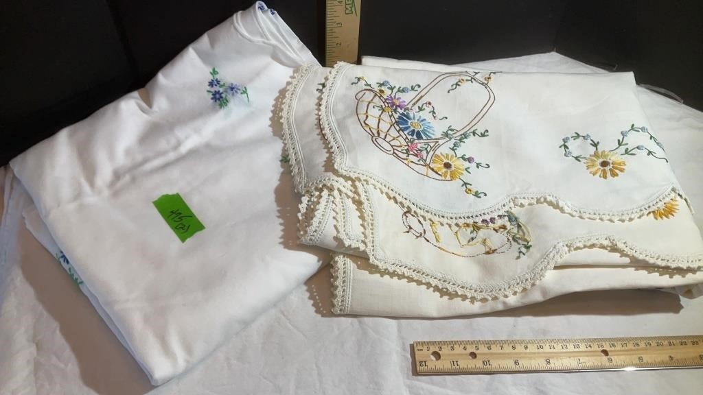 Embroidery Tablecloths (2)