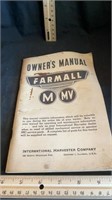 Owners Manual Farmall International Harvester