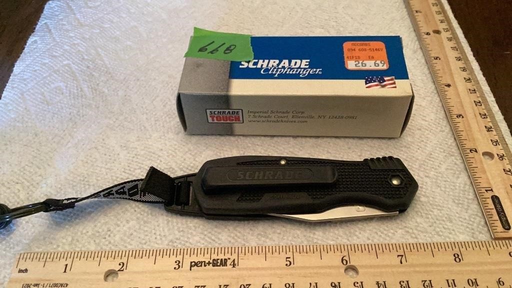 Schrade Cliphanger Knife