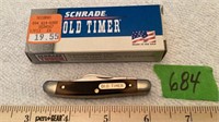Schrade Old Timer Pocket Knife with Box