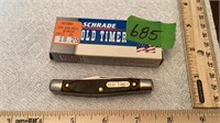 Schrade Old Timer Pocket Knife in Box