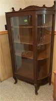 Curved Glass Cabinet