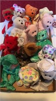 Assorted TY Beanie Babies Bears (14)