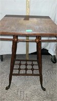 Unique Ornate Side Table 18x18x26