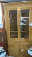 Vintage Corner Cabinet 36x30x82