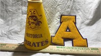 Astoria Pirates Megaphone, Letterman ‘A’ Letter