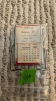 Astoria TV Desk Calendar 1957