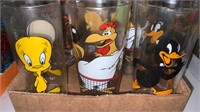 Looney Tunes Drinking Glasses (12)