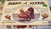 Radio  Flyer Little Red Wheelbarrow, sealed box