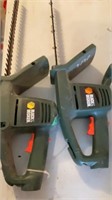 Black and Decker Hedge Trimmers (2) , no cords,