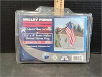 Valley Forge American Flag 2.5 X4  Nylon Flag with