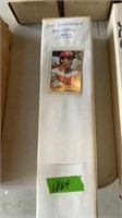 Assorted Baseball Cards in Sealed Box, Says 800