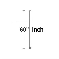 Generation Lighting 60 in. White Extension Downrod