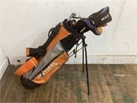 JUNIOR GOLF CLUBS  AND BAG