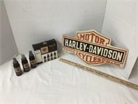 HARLEY DAVIDSON SIGN AND CARE KIT
