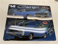 68 METAL DODGE CHARGER SIGN