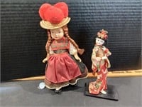 Gura Doll and Oriental Doll