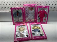 5 BARBI OUTFITS