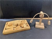 Vintage Wooden Games and Puzzles