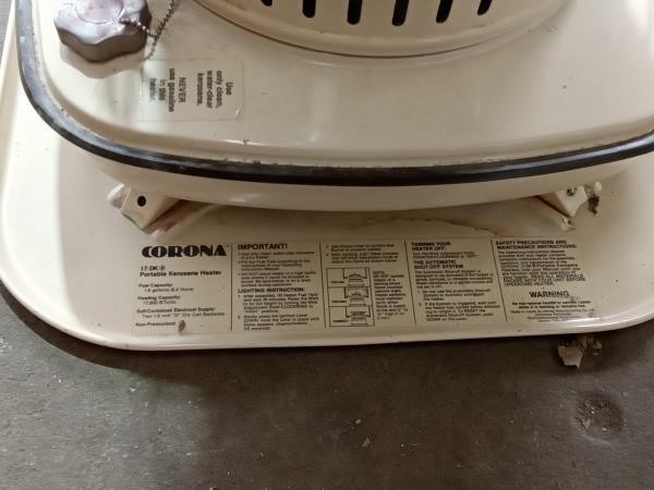 Corona 17-DK Portable Kerosene Heater