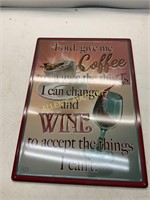 COFFEE AND WINE SIGN