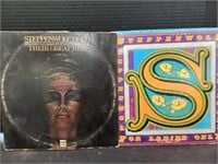 Two Vinyl 33-1/3 Records Of Steppenwolf