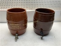 MAXWELL HOUSE ICED TEA DISPENSERS