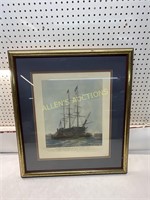 MATTED AND FRAMED PRINT