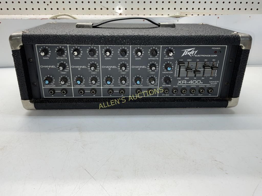 PEAVEY X-RAY-400 MIXER AMP