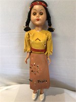 Vintage Native Girl Doll