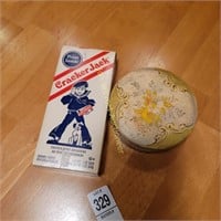 Unopen Box of Cracker Jack and Coasters