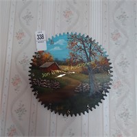 Painted Saw Blade by Lynette