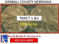 Tract 1 & 2 ~ 320 Acres with Home NEBRASKA