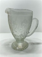 Jeanette Crystal Iris Footed Pitcher